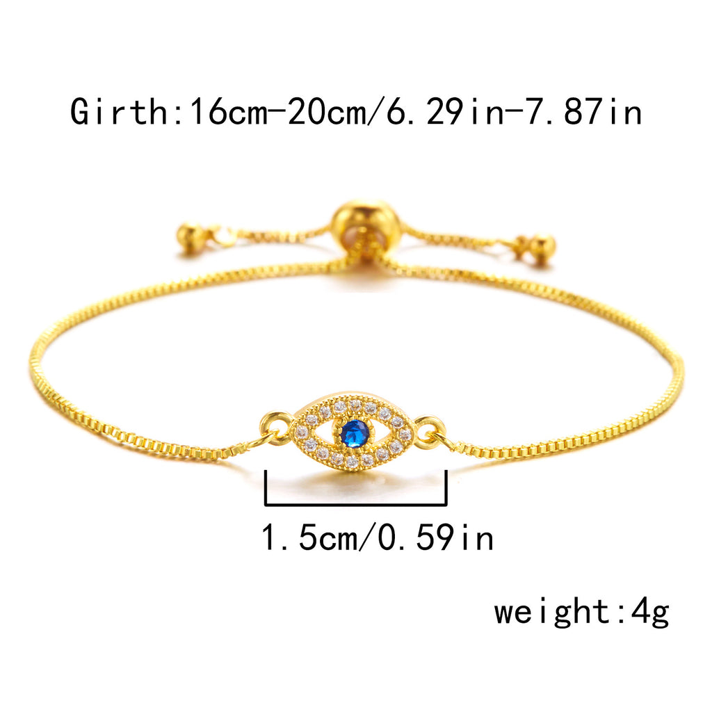 Evil Eye Bracelet Creative Pull-out Bracelet