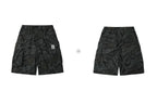 Boys' Quick-Drying Camouflage Cargo Shorts for Outdoor Sports
