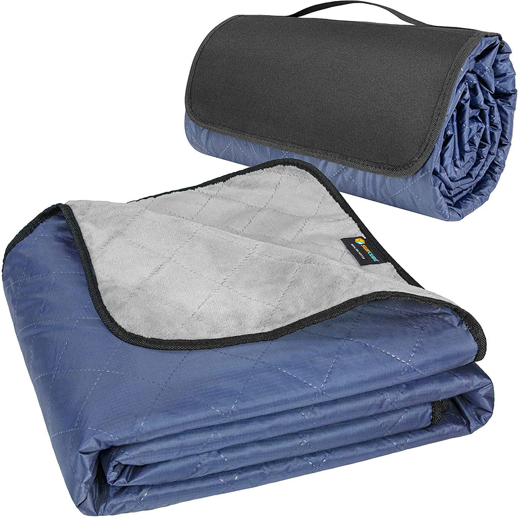 Fleece Camping Mat, Warm Cold‑Resistant Outdoor Picnic Pad for Hiking & Wild Camping