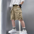 Boys Stretchy Cargo Summer Athletic Shorts