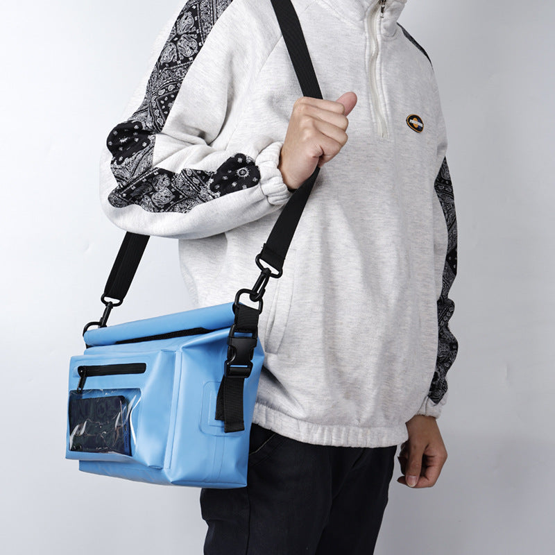 Mini small bag travel bag, lightweight TPU waterproof satchel