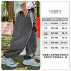 Summer Boys' Sports Pants - Thin, Breathable, and Quick-Drying