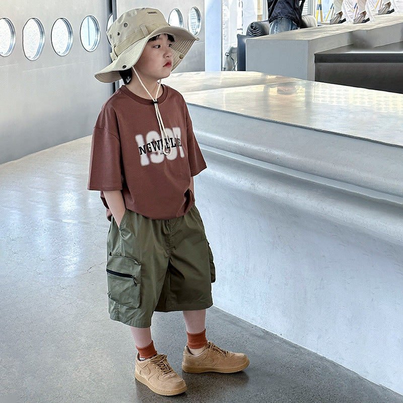 New 5 Inch Cargo Shorts for Kids