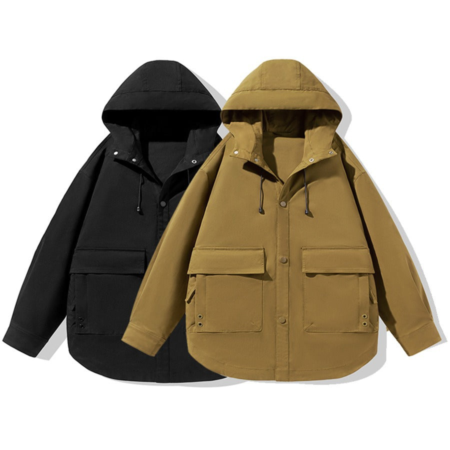 Men’s A/W New Cargo Jacket - Hooded Casual Versatile