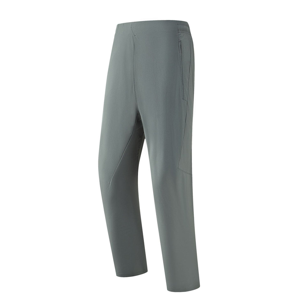 Men's Summer Ice‑Feel Quick‑Dry Straight‑Leg Casual Sports Pants