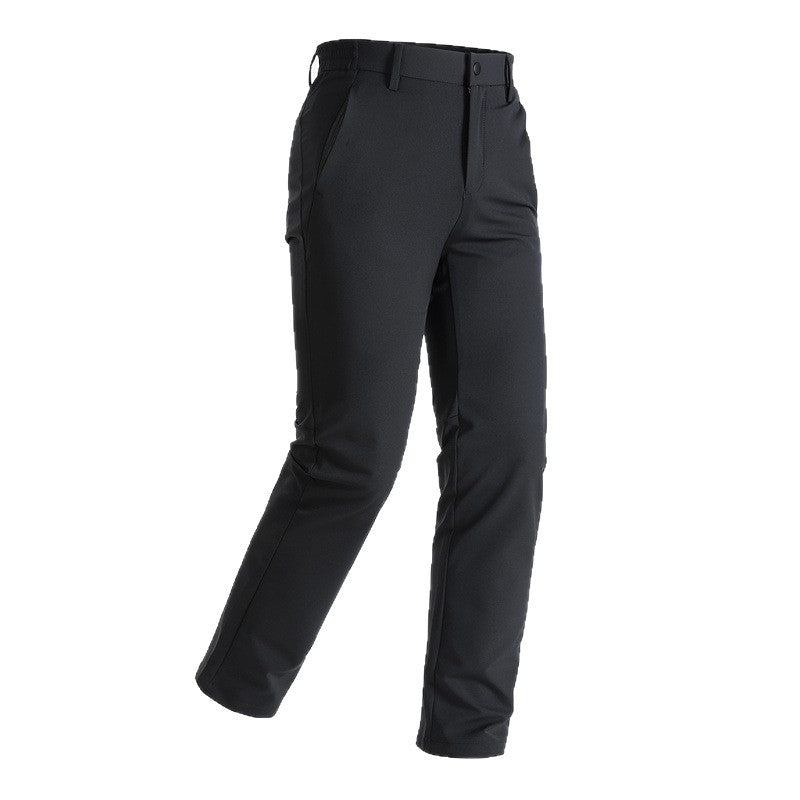 WENHOUU Men's Water Repellent Quick Dry Softshell Pants Breathable Outdoor Commute Hiking Pants