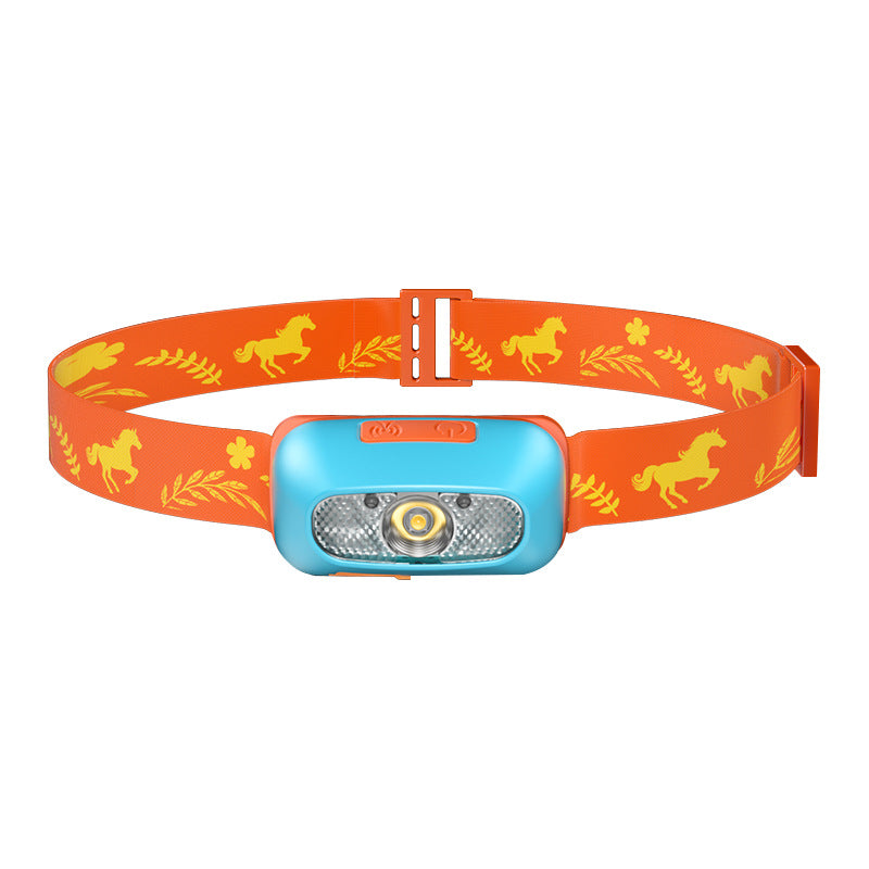 Lightweight Kids Outdoor Headlamp, Head‑Worn Torch for Tide Pooling and Mountain Climbing