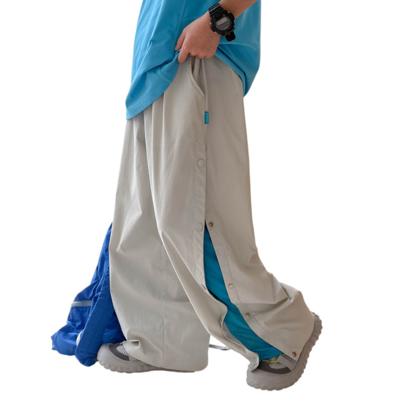 Boys Summer Cool Feel Pants, Breathable Anti-Mosquito Trousers for Big Kids