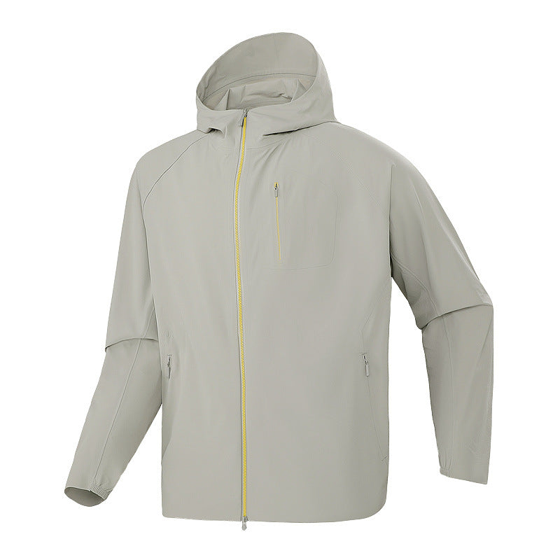 Seam‑Taped UV Protection Skin Windbreaker for Men Women