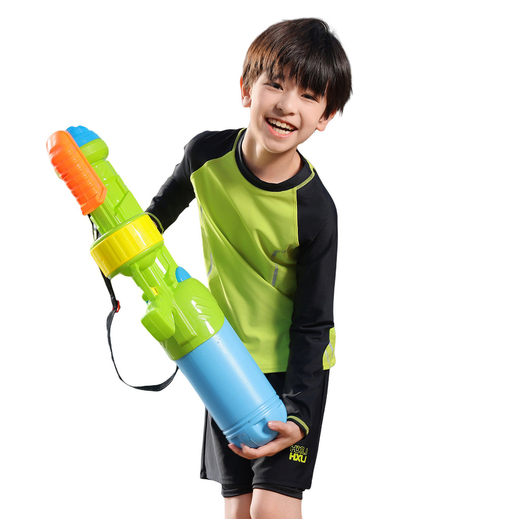 Antibacterial chlorine-resistant quick-drying sunscreen boys swimwear