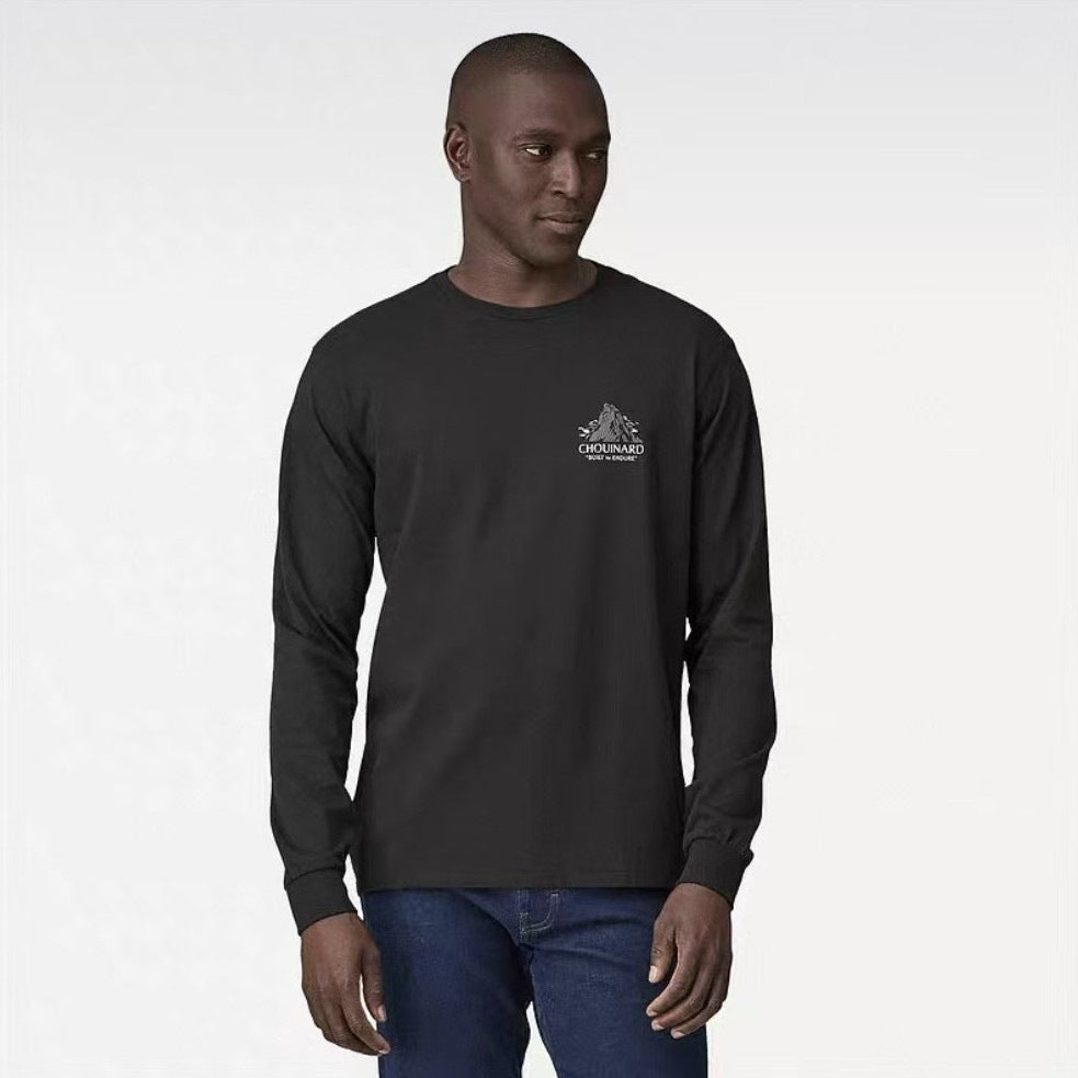 Patagonia Men's Chouinard Crest Long Sleeve Responsibili-Tee