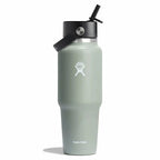 Hydro Flask Large‑Capacity 304 Stainless Steel Vacuum Insulated Tumbler with Carry Handle & Straw Lid for Sports Outdoor