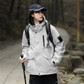 Outdoor Couple Mountain Jacket - Windproof Waterproof Plus Size