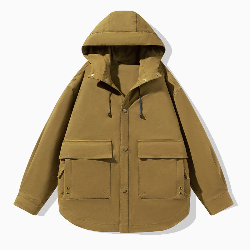 Men’s A/W New Cargo Jacket - Hooded Casual Versatile