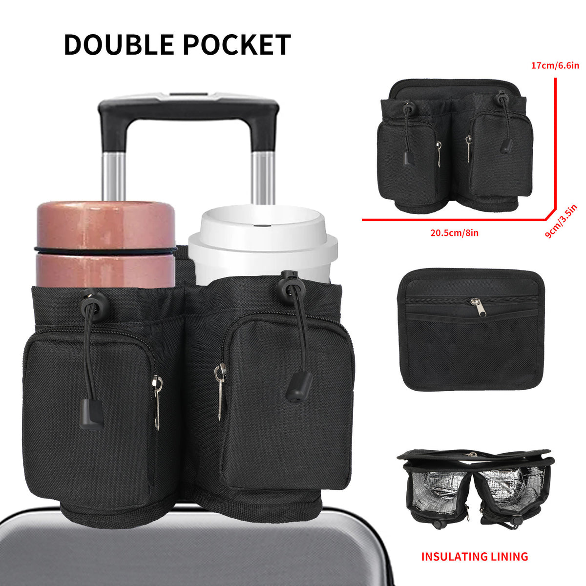 INSULATED LUGGAGE KETTLE BAG