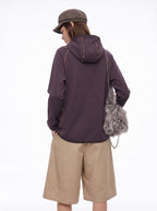 light outdoor color-blocked raglan hoodie