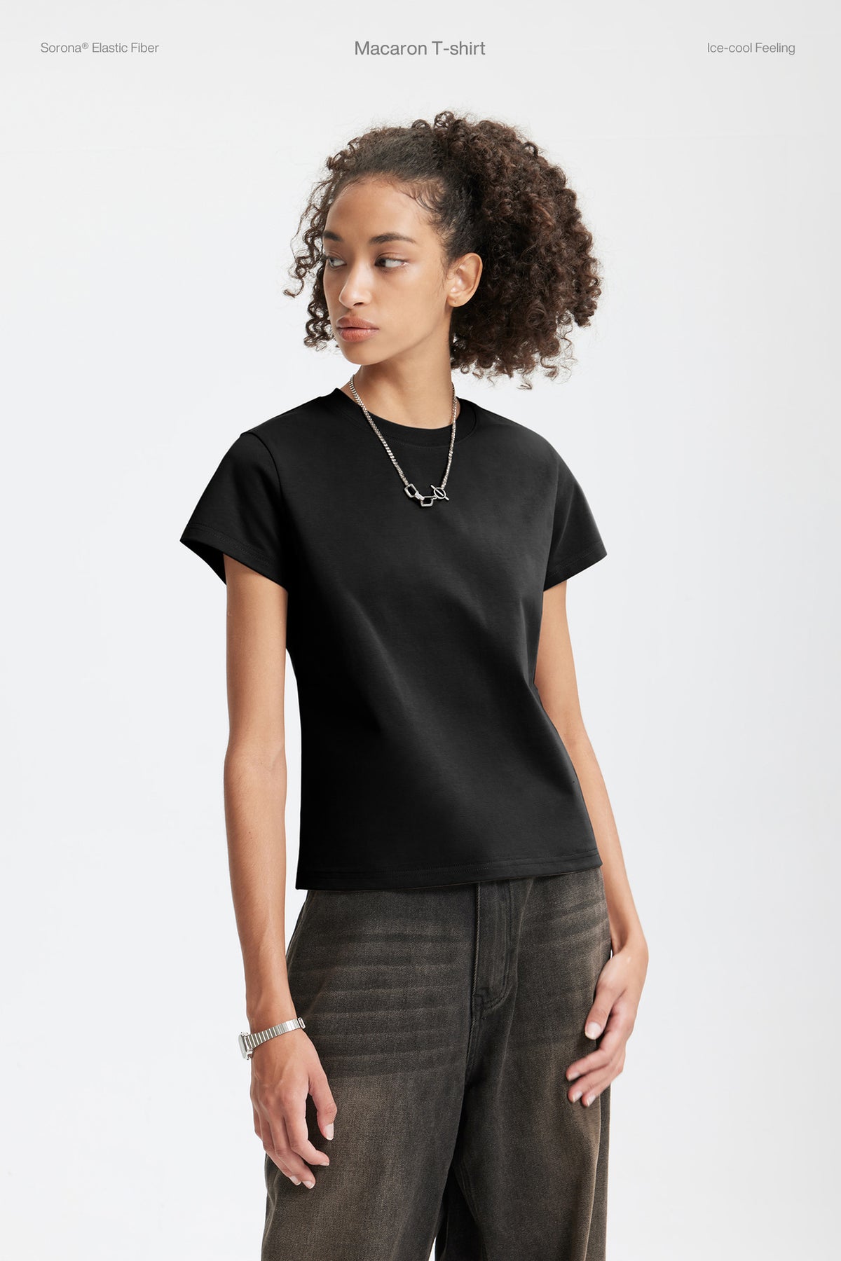 Women's 260g Oversized Macaron T-Shirt