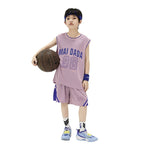 Children's Cooling Mesh Quick-Dry Basketball Uniform Set