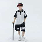 Boys Cotton Polo Shirt Set