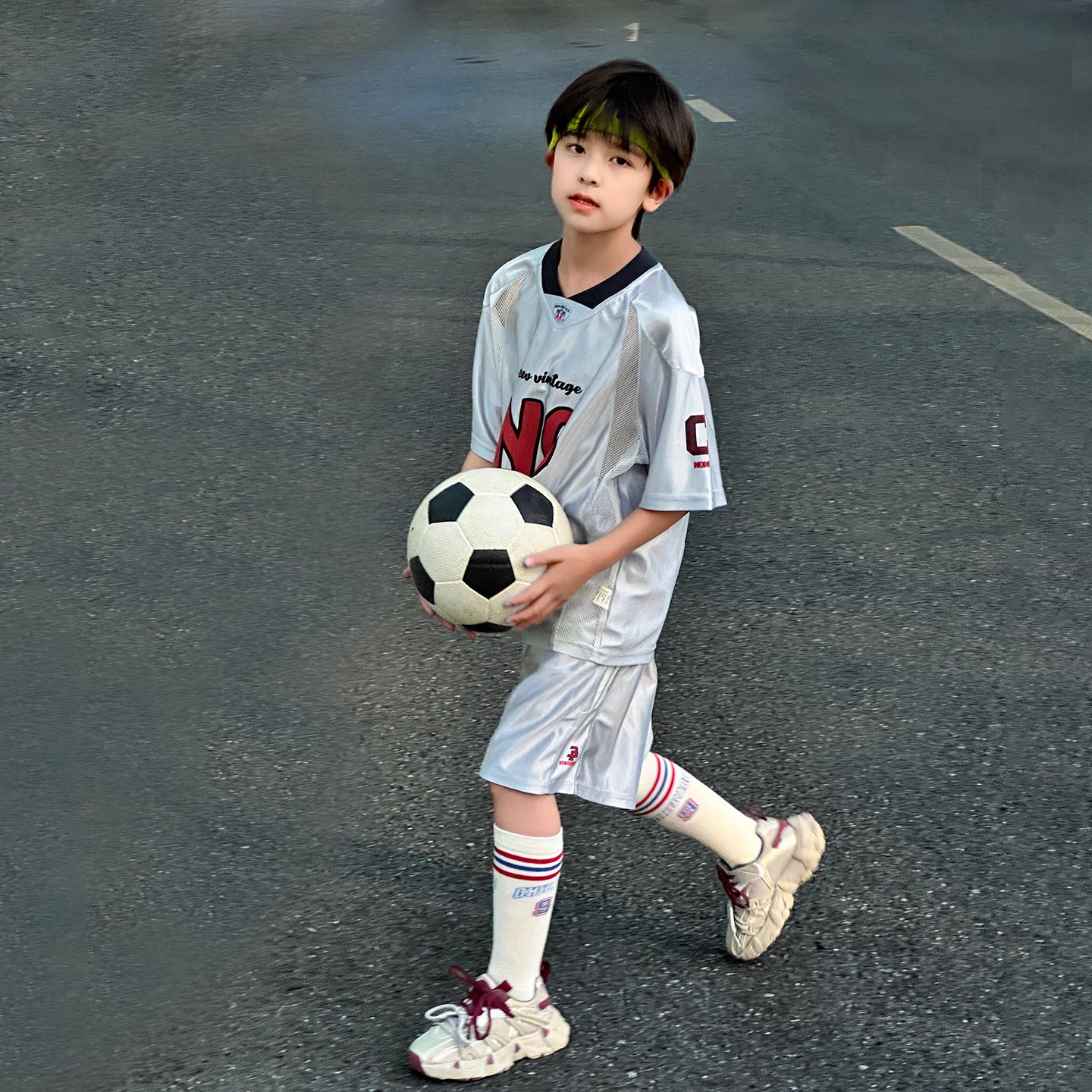 Boys' Sweat-Wicking Soccer Uniform