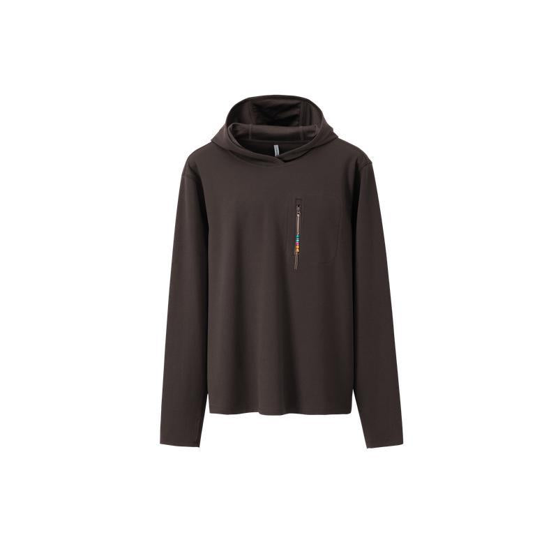 Unisex Lightweight Outdoor Hoodie with Zippered Pockets