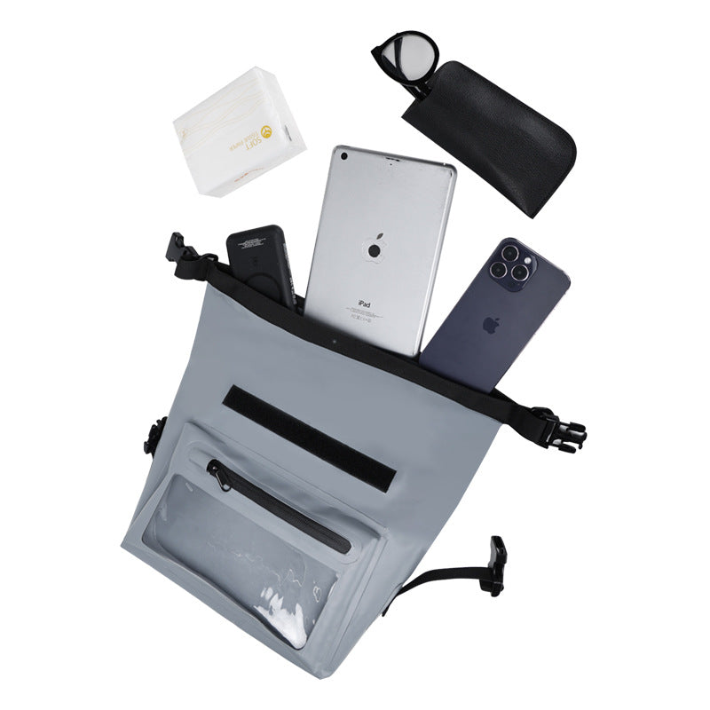Mini small bag travel bag, lightweight TPU waterproof satchel
