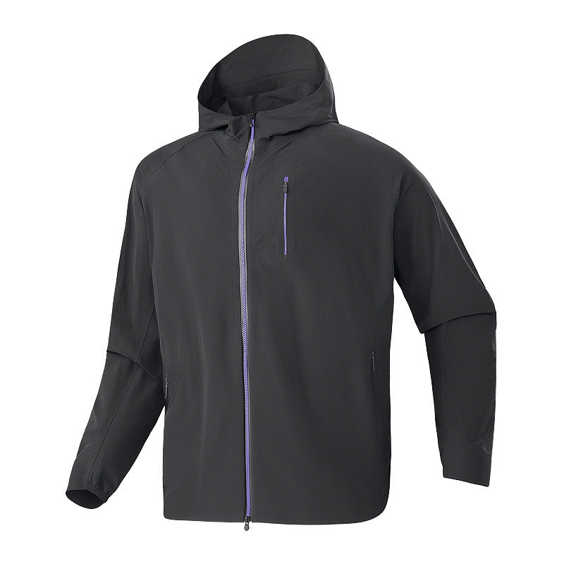 Seam‑Taped UV Protection Skin Windbreaker for Men Women