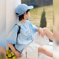 Boys Tie-Dye Gradient Cotton Short Sleeve T-Shirt