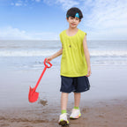 Ice Silk Quick-Drying Boys Summer Set Tank Top & Shorts
