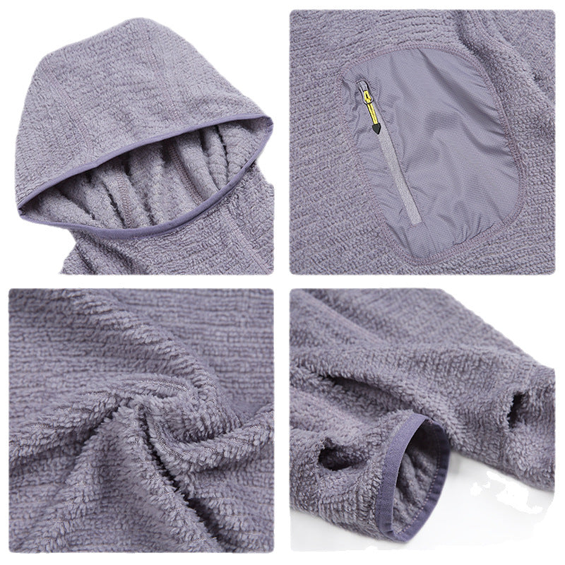 Thermolite Lightweight Air-Fleece Temperature Regulating Pullover Hoodie