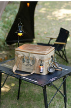 Multi‑Functional Tactical Camping Storage Bag with Table Board, Portable Outdoor Sundries Gear Pouch