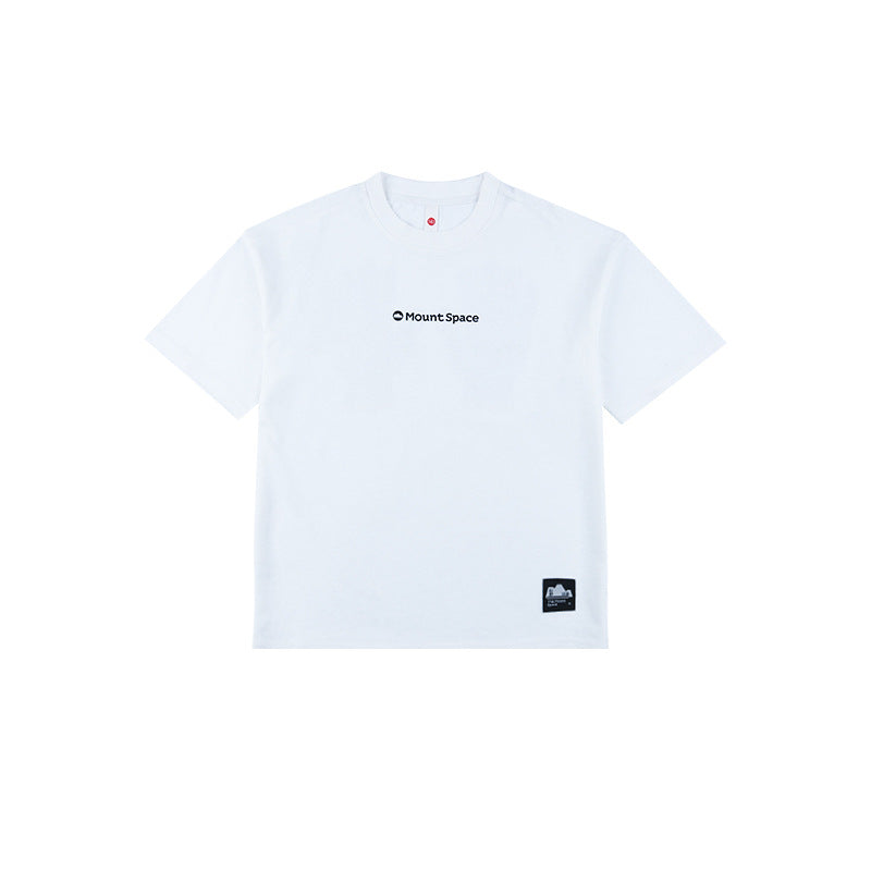 Boys Mountain Style Glove Print Casual Short Sleeve T-shirt