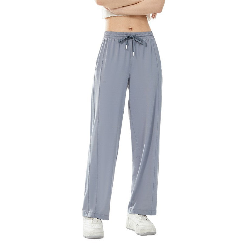 UPF50+ Sun Protection Wide‑Leg Pants, Cool Loose Outdoor Summer Trousers