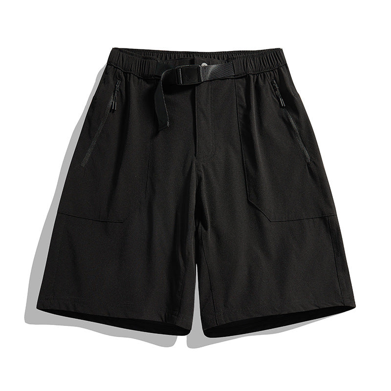 Unisex 5‑Inch Quick‑Dry Summer Shorts, Plus Size Casual Sports Shorts