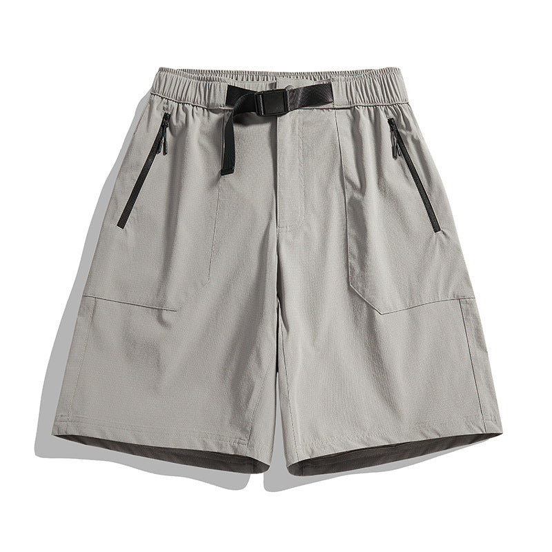 Unisex 5‑Inch Quick‑Dry Summer Shorts, Plus Size Casual Sports Shorts