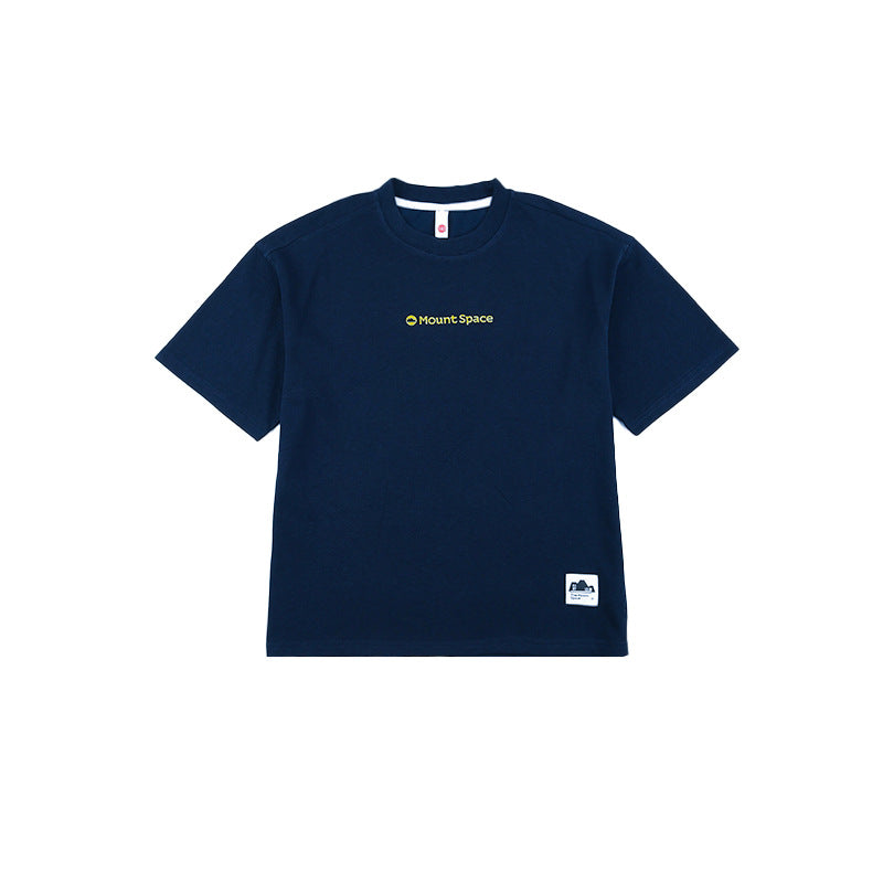 Boys Mountain Style Glove Print Casual Short Sleeve T-shirt
