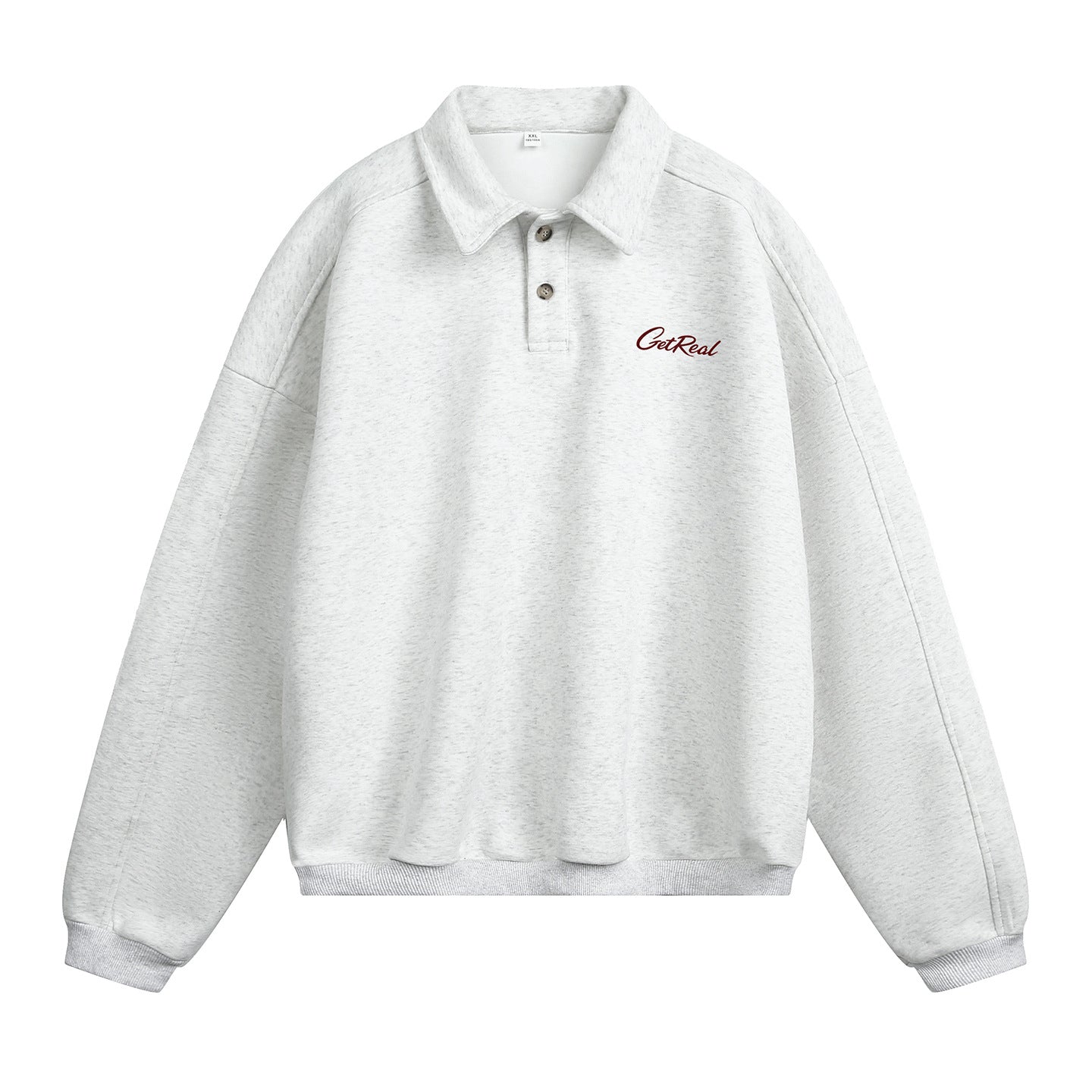 Men's Lapel Letter Sweater/Fleece Shirt (Autumn Style)