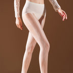 "Electric Wave" Aurora 912-pin lace jacquard sexy woman seamless silky smooth and shiny silk ultra-thin jumpsuit stockings woman