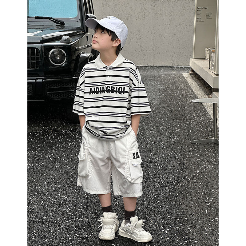 Cotton Casual Cargo Shorts for Kids