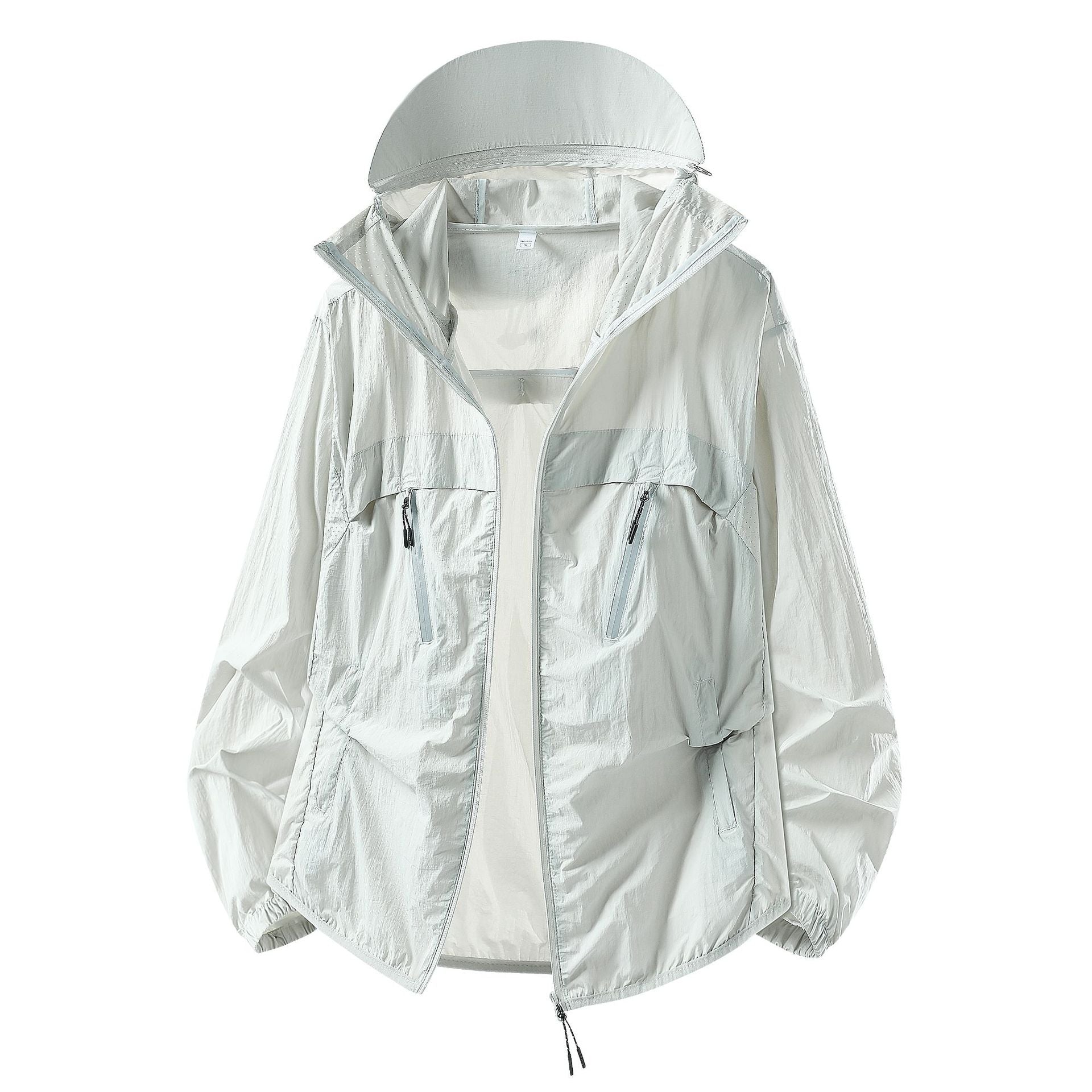 Unisex Lightweight Sun‑Proof Jacket, Men Women Summer Breathable Loose Outdoor Outerwear