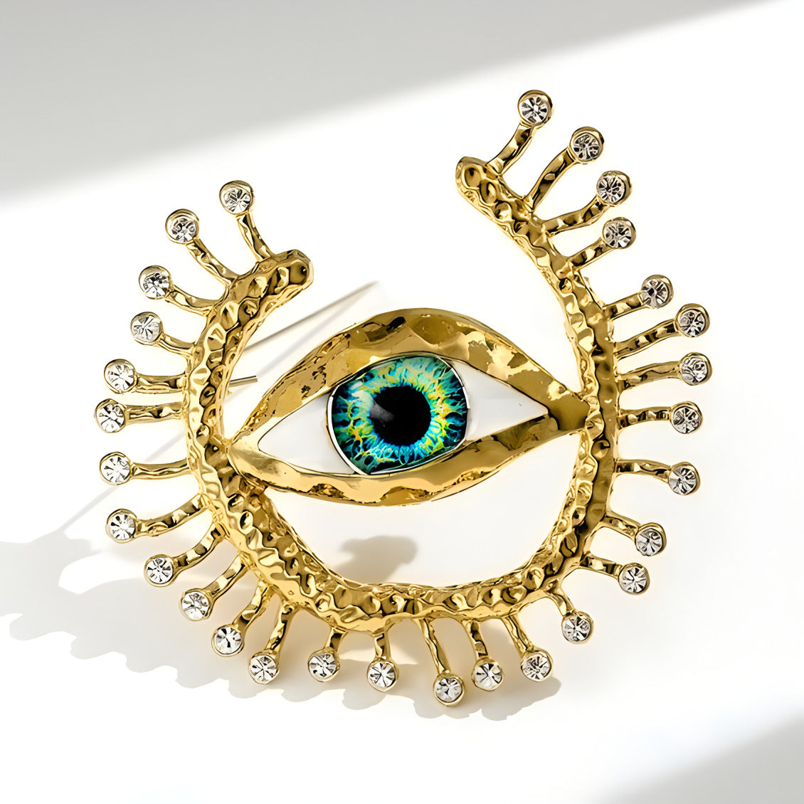 Evil Eye Brooch, Eye Corsage Accessory