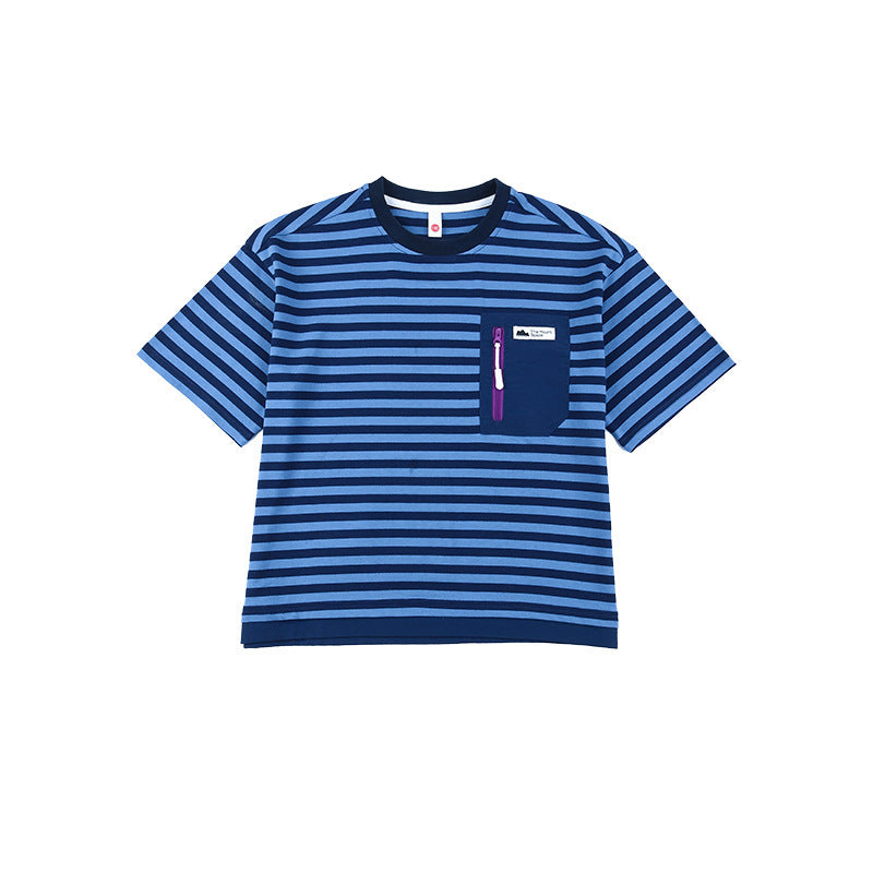 Boys Mountain Style Embroidered Small Logo Versatile Shorts