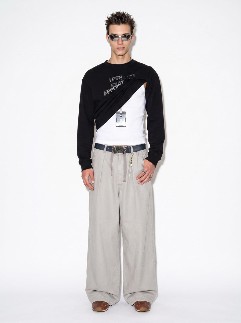 Pure Cotton Vintage Streetwear Cargo Pants