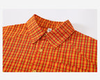 Boys' Lightweight Vacation-Style Plaid Shirt