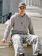 Unisex Lightweight Outdoor Hoodie with Zippered Pockets