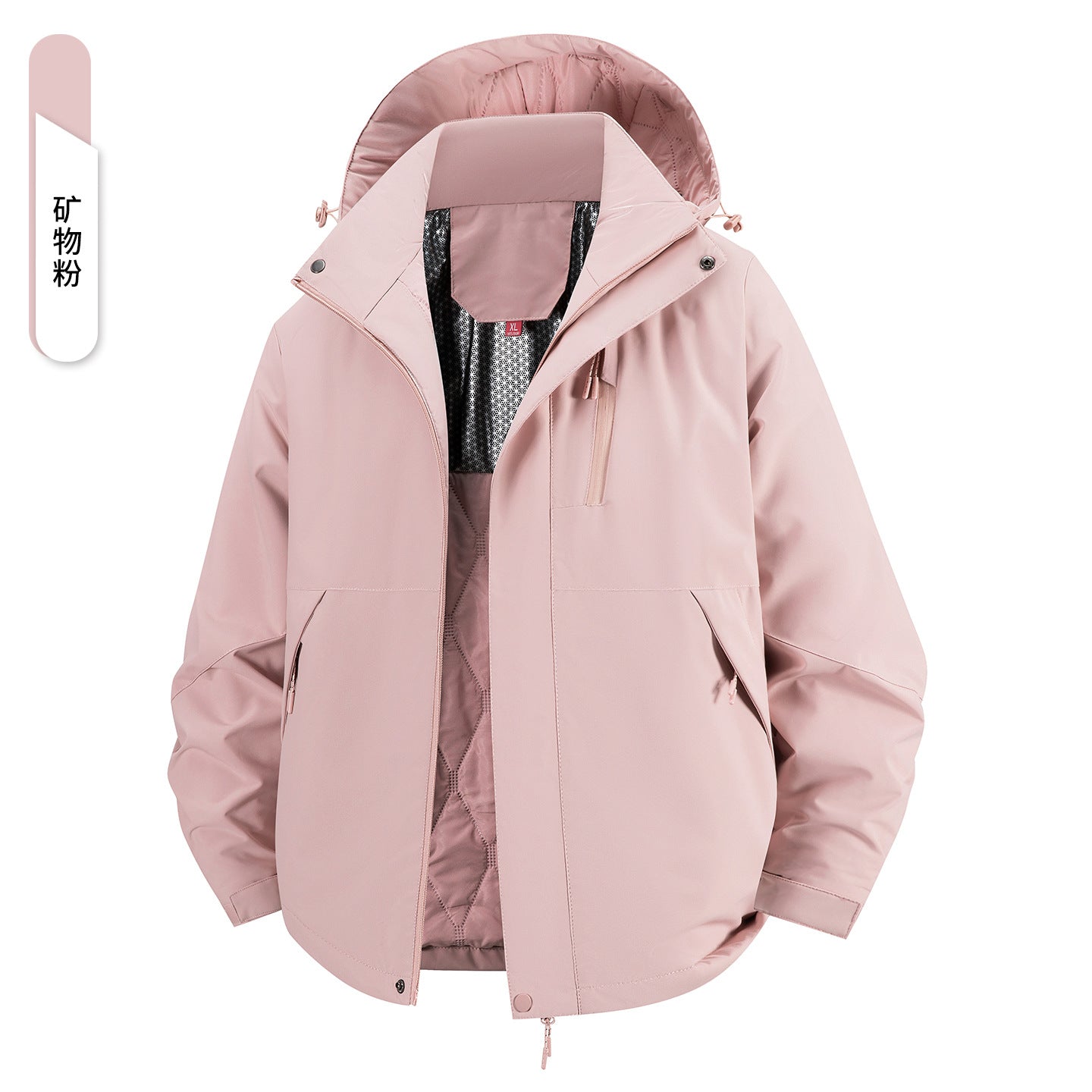 Women's and men's jackets are windproof and waterproof, and padded jackets.