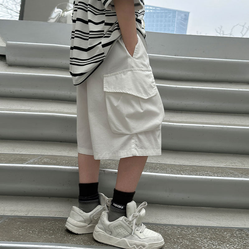 Cotton Casual Cargo Shorts for Kids