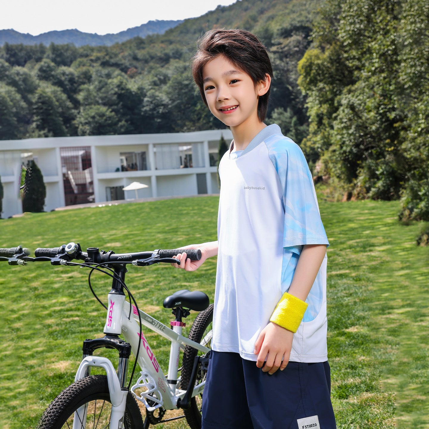 UPF50+ Cooling Athletic Short Sleeve for Older Boys