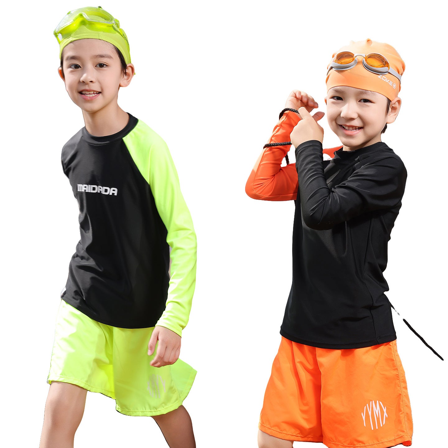 Summer UV protection boys swimsuit suit