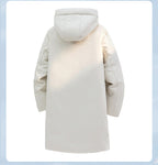 Men's New Workwear Down Jacket - Thickened Mid-Length Warm Cold-Resistant